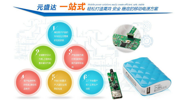 深圳元盛达移动电源