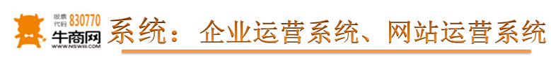 系统：企业运营系统、网站运营系统