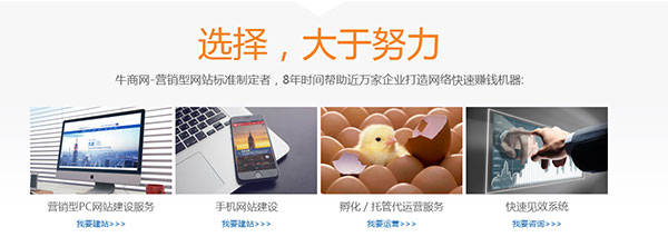 牛商网营销型网站