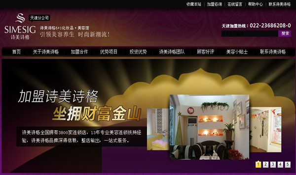 诗美诗格牛商网成功案例