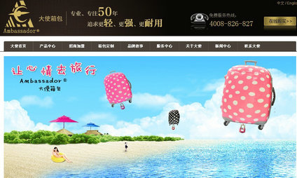 大使箱包牛商网成功案例