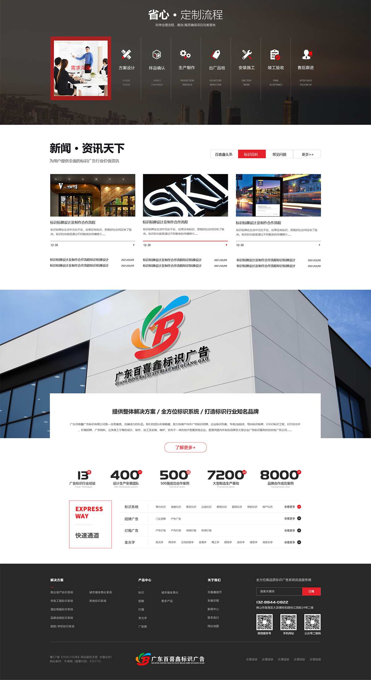 广东百喜鑫广告标识有限公司